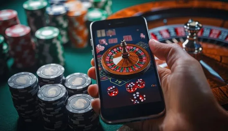 Dekorativni prikaz casino igara